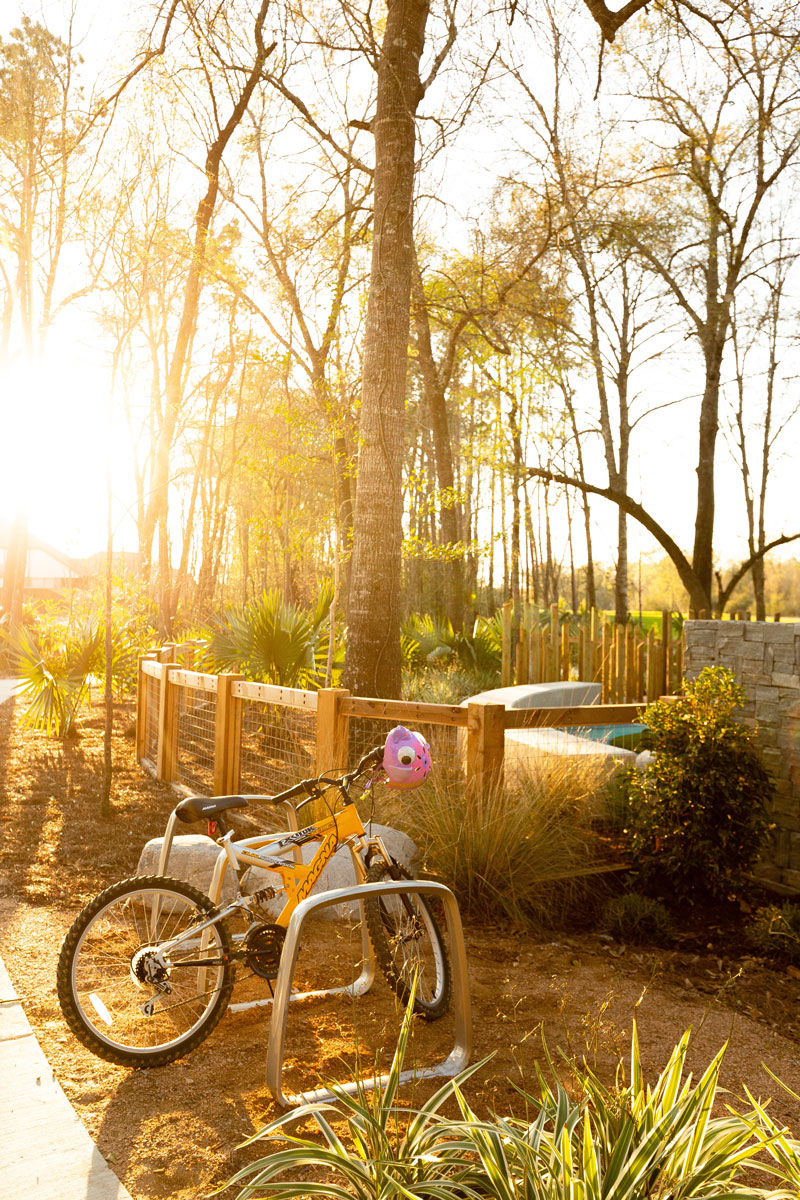 Make biking to the park your family’s new favorite activity. 