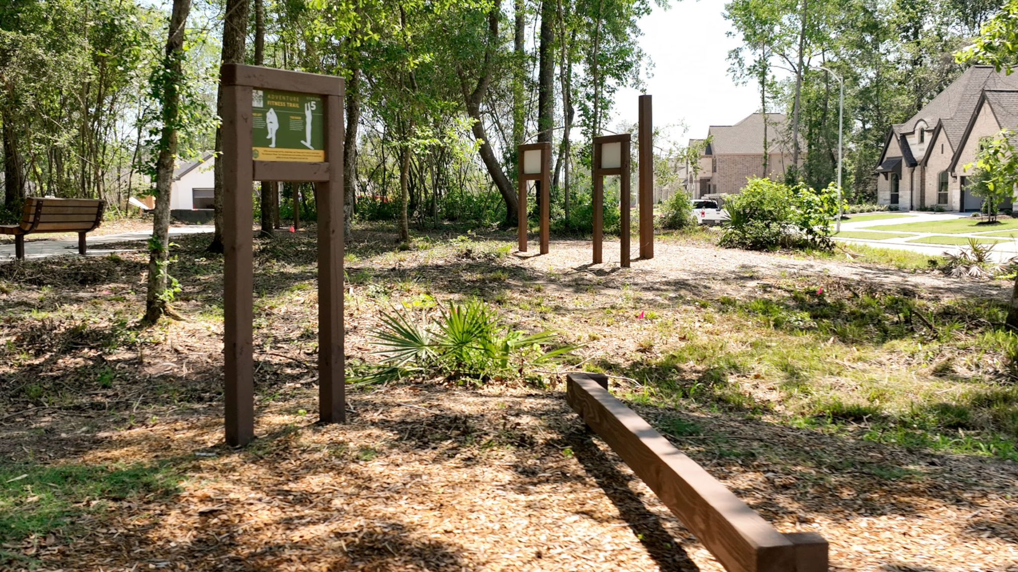 With several stations placed throughout the adventure fitness trail, Circuit Park is intended to challenge our residents both physically and mentally. 