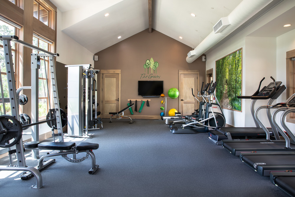 Our fitness center features all the equipment necessary for our residents to stay fit.