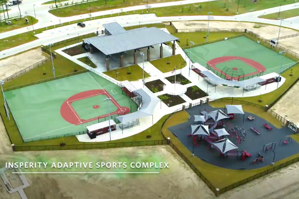 Onsite Insperity Adaptive Sports Complex was designed especially for children with disabilities.