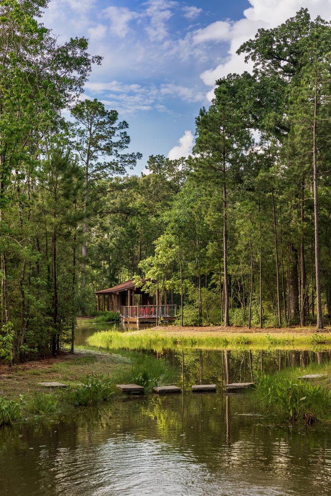 Residents can enjoy our Fish Camp, a catch and release pond, that is stocked with bluegill and largemouth bass.