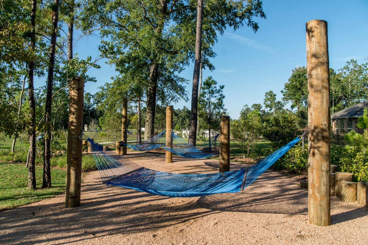 Experience the best of Madera Creek from a hammock in the Hammock Zone.